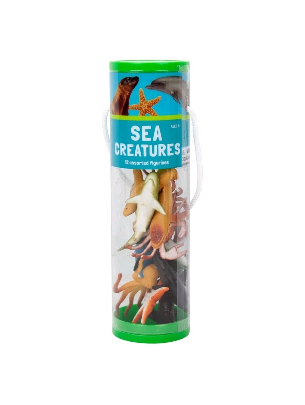 Best Brands Small Blue Traditional Toy Sea Creatures Educational Playset for...